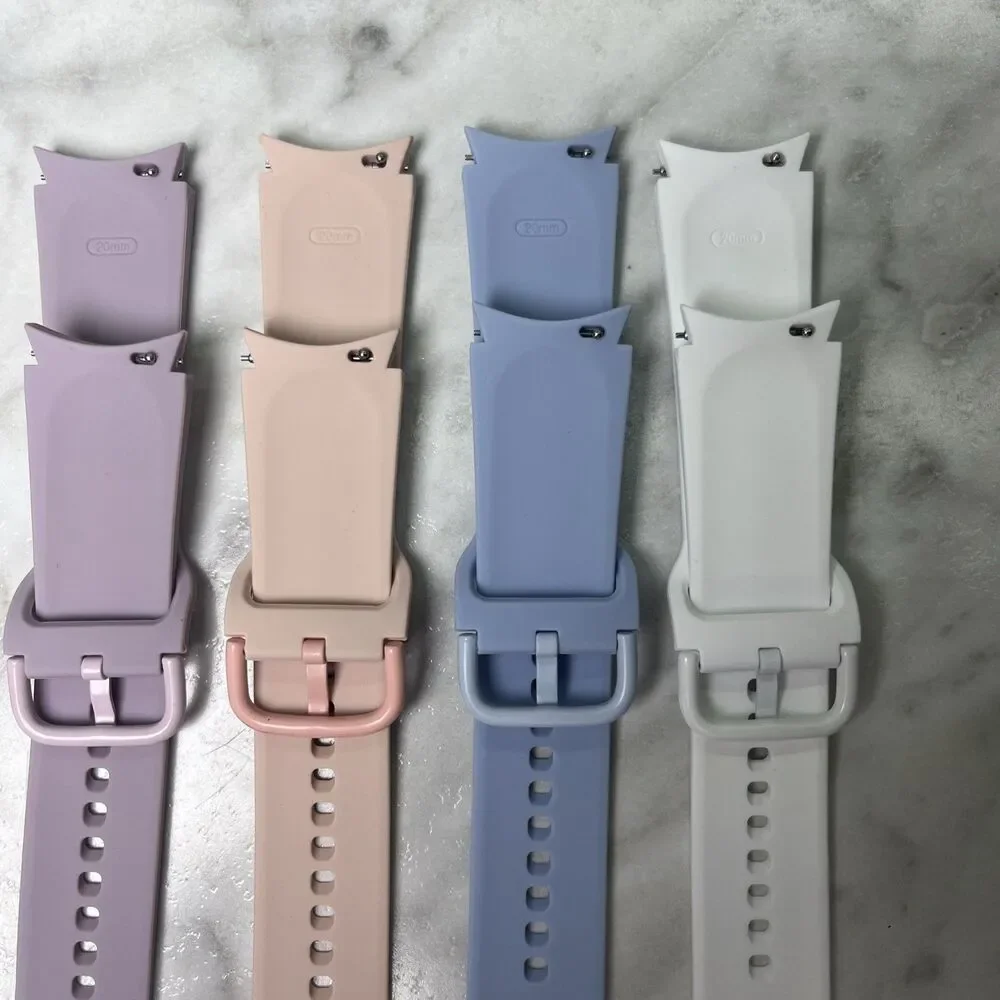 5 Pack Bands Compatible w/Samsung Galaxy Watch 7/6/5/4 40Mm 44Mm/Watch 6 classic